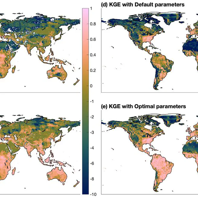 Using a surrogate-assisted Bayesian framework to calibrate the runoff-generation scheme in the Energy Exascale Earth System Model (E3SM) v1
